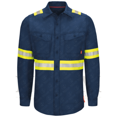 MEN'S FR ENHANCED VISIBILITY UNIFORM SHIRT