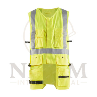 HI-VIS RIPSTOP UTILITY TOOL VEST — INDUSTRIAL WORKWEAR